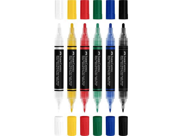 Fiberpenna shake&Paint metallic 6/fp