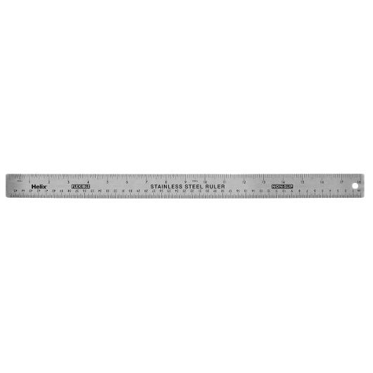 Linjal aluminium 45 cm