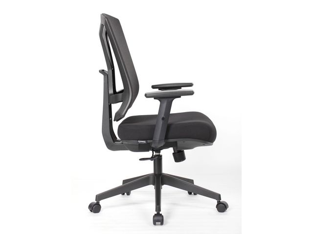 Konstorsstol LYRECO Orion II tyg