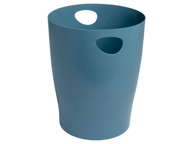 Papperskorg Autentik 15L blågrå