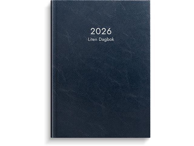 Liten Dagbok 2026 blå