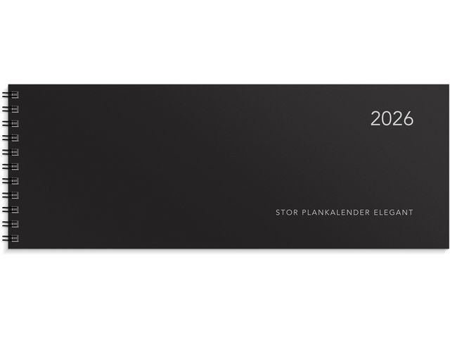 Stor Plankalender Elegant 2026