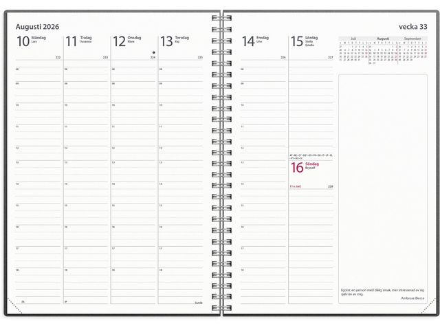 Kalender Business 2026 beige