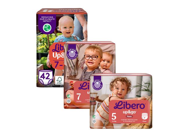 Blöja LIBERO Up&Go 4 S1s 7-10kg 33/fp