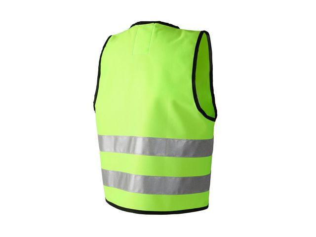 Reflexväst Barn med Kardborre XS grön