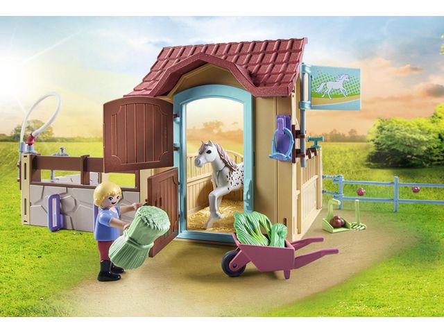 PLAYMOBIL Ridstall 100 delar