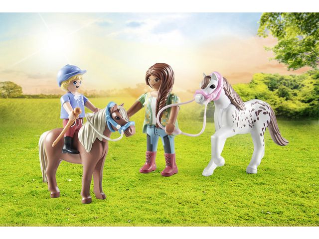 PLAYMOBIL Ridstall 100 delar