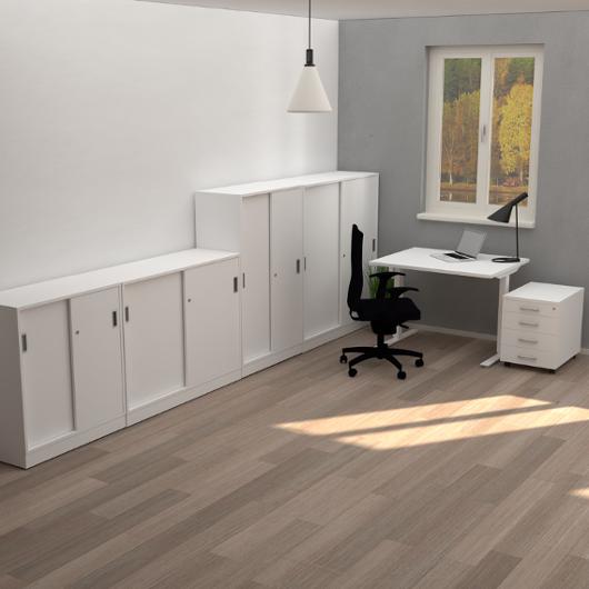 Bord höj/sänk Basic 1000x800 vit/vit