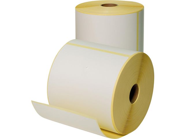 Thermoetikett 70x34mm kärna 40mm 1000/rl