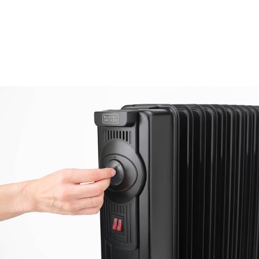 Oljelement BLACK&DECKER 1500W svart