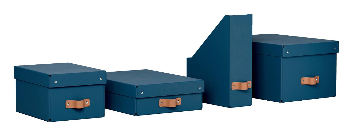 Tidskriftssamlare Leitz Puro blå 2/fp