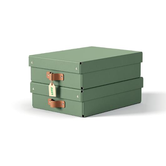 Förvaringslåda Leitz Puro 8L grön 2/fp