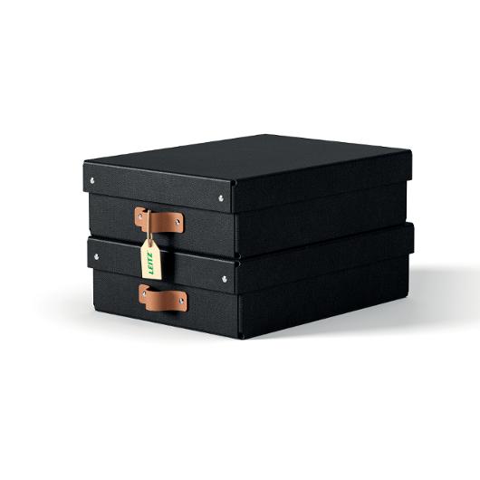 Förvaringslåda Leitz Puro 8L svart 2/fp