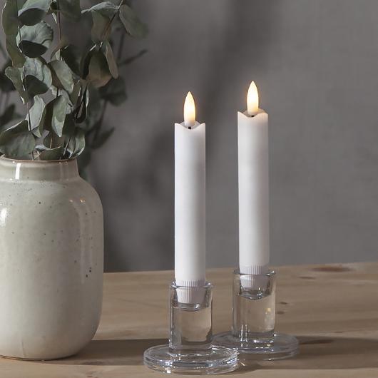Antikljus STAR T LED Flamme 15cm 2/fp