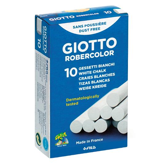 Tavelkrita GIOTTO Vit 10/fp