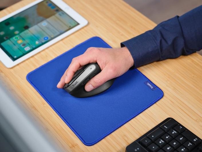 Mus Ergonomisk TRUST Bayo+ Trådlös svart