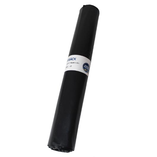 Plastsäck Mono 240L 60my svart 10/rl
