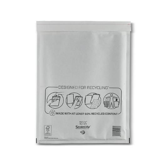 Bubbelpåse H/5 270x360mm vit 100/fp