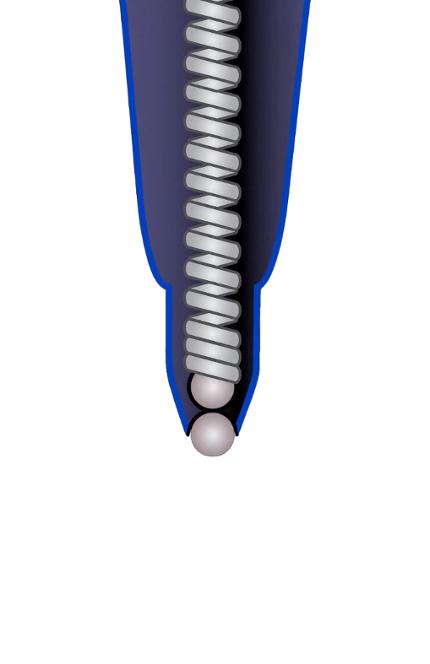 Bläckkulpenna PENTEL Floatune 0,8 röd