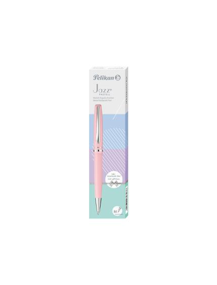 Kulpenna Pelikan Jazz pastellros 1mm blå