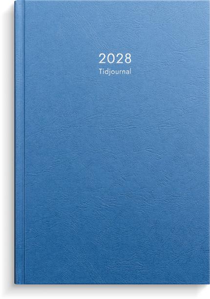 Tidjournal 2028 blå
