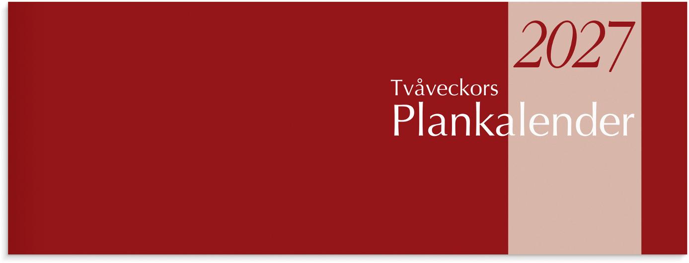 Tvåveckors Plankalender 2027