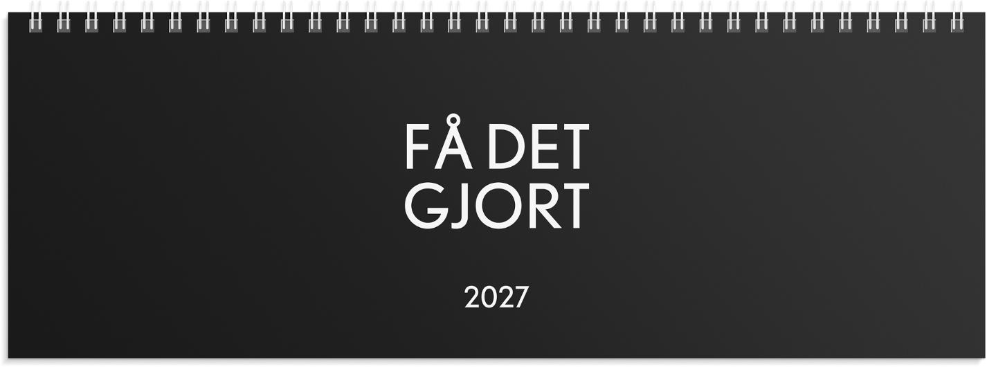 Bordsalmanackan Få det gjort 2027