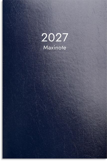 Kalender Maxinote 2027 blå