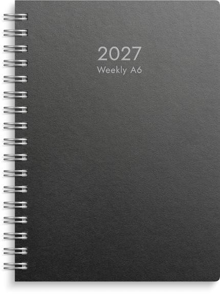 Kalender Weekly A6 Eco Line 2027