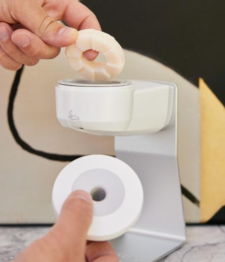 Tvål LESSEAU skum refill oparf. 12/fp