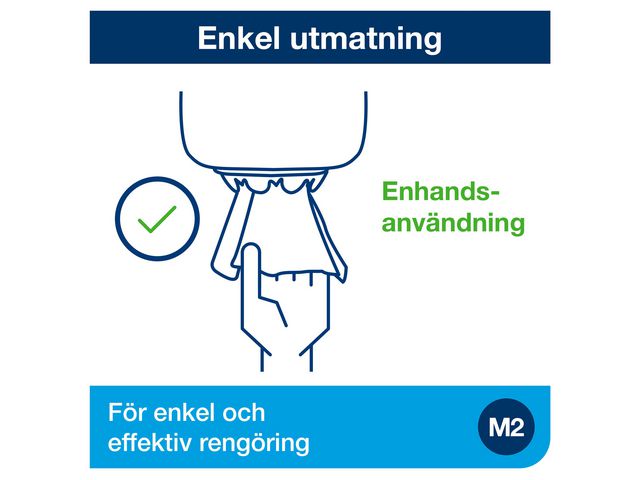 Dispenser TORK M2 Torkrulle vit