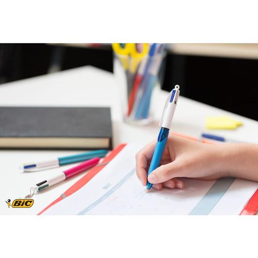 Kulpenna BIC 4 Colours Grip 1mm