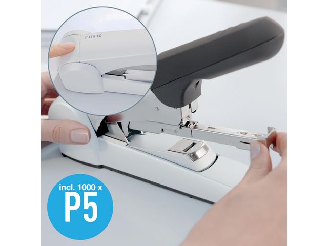 Blockhäftare LEITZ FC5552 silver