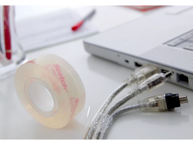 Kontorstejp SCOTCH Crystal 33mx19mm