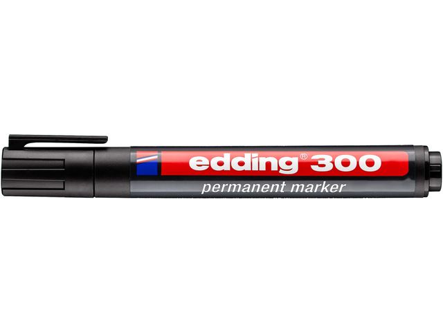 Märkpenna EDDING 300 svart