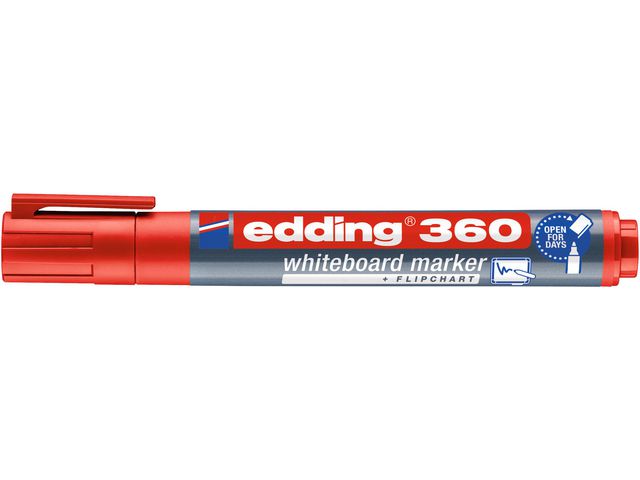 Whiteboardpenna EDDING 360 röd