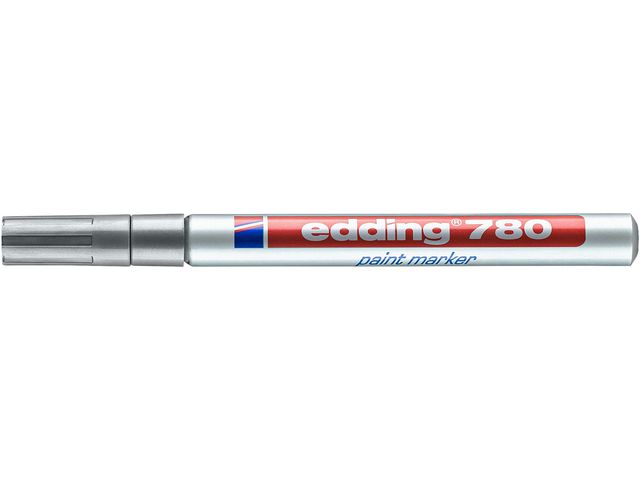 Märkpenna EDDING 780 silver
