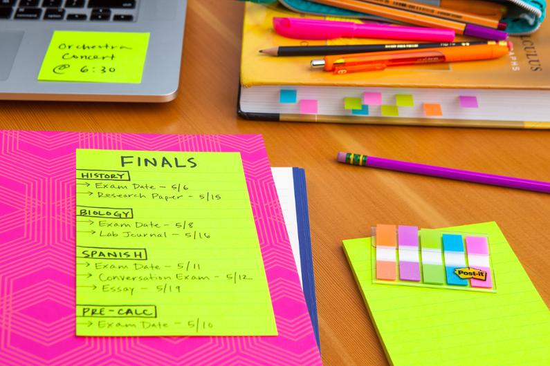 Notes POST-IT SS linj Rainbow 102x152mm