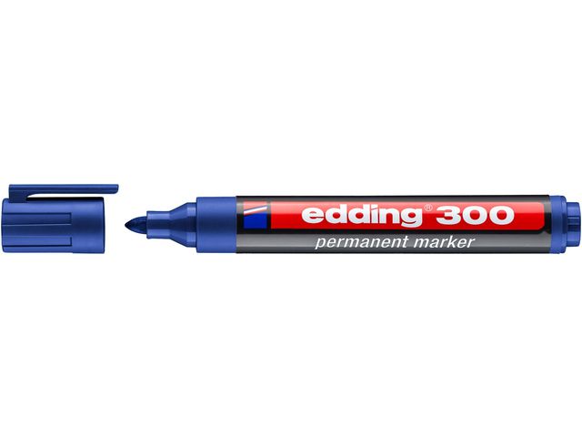 Märkpenna EDDING 300 blå