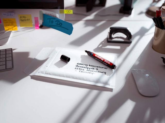 Märkpenna EDDING 300 röd