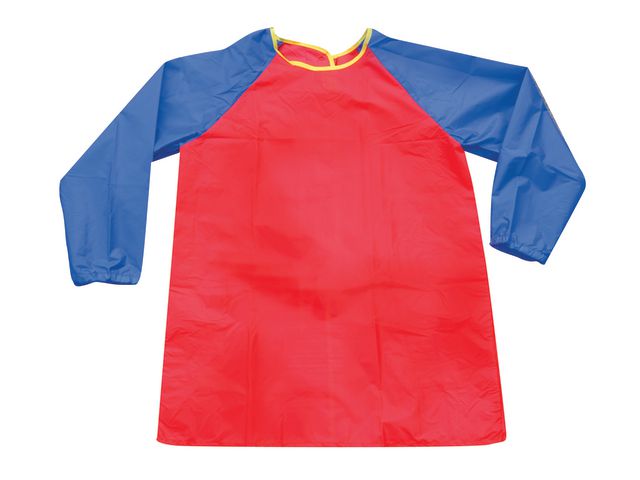 Förkläde med ärmar 3-5år längd 57cm