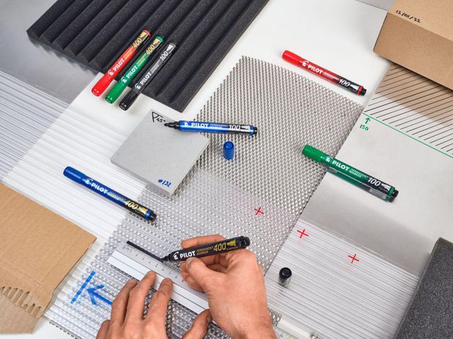 Märkpenna PILOT SCA 400 2-4,5mm svart