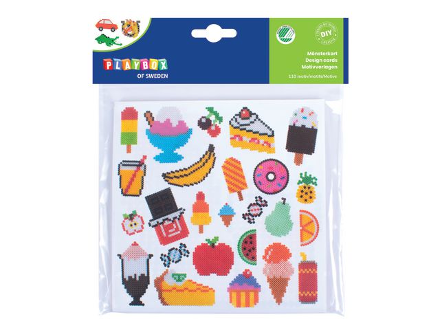 Mönsterkort till pärlplatta 110/fp