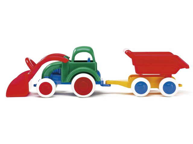 Traktor med släp 52cm